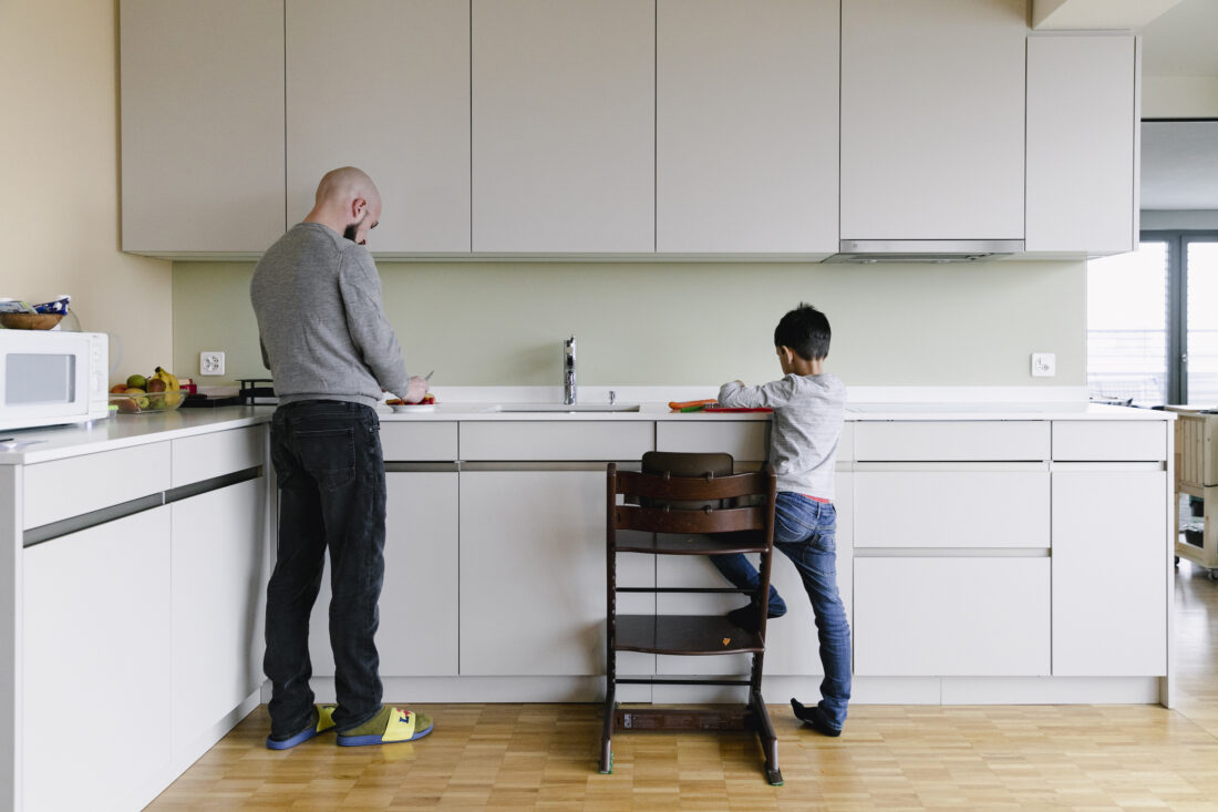 Telli, Familie Koller in der Küche